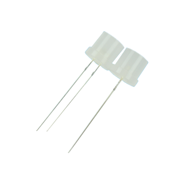 Free Sample 8mm Flat Top Diffused Lens 4 Pin Round Full Color White LED Diode