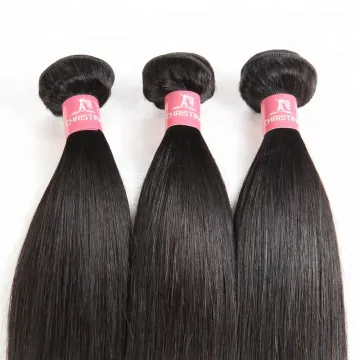 100% Unprocessed Human Hair Best Quality Brazilian Straight Hair Weaving