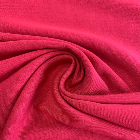 Customized Spandex Rayon Twill Plain Stretch Ladies Fabric