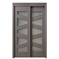 Exterior Simple Main Wooden Doors