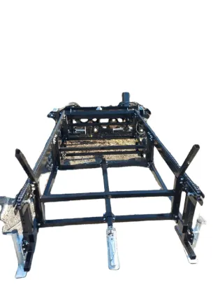 Hydraulic Chain Feed Log Table with Step Feeder