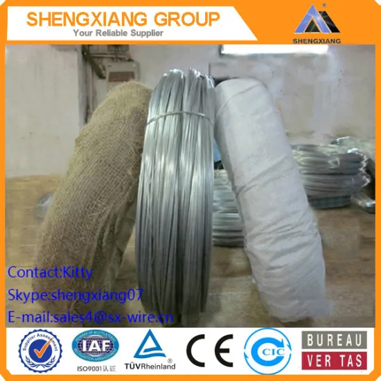 Electric/Hot Dipped Galvanized Iron Wire China Supplier Highest Quality Lowest Price Factory