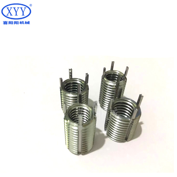 ISO Certified Keensert Insert Locking Type Steel Fastener M6-32-1/4-20 mm Bolt Sleeve Stainless Steel Natural Surface Treatment