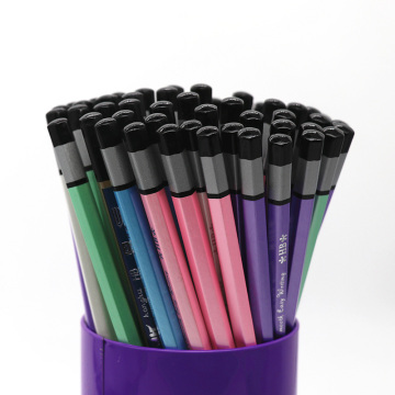 HB Pencil Naturaland Colour Strip Star Body With Erase