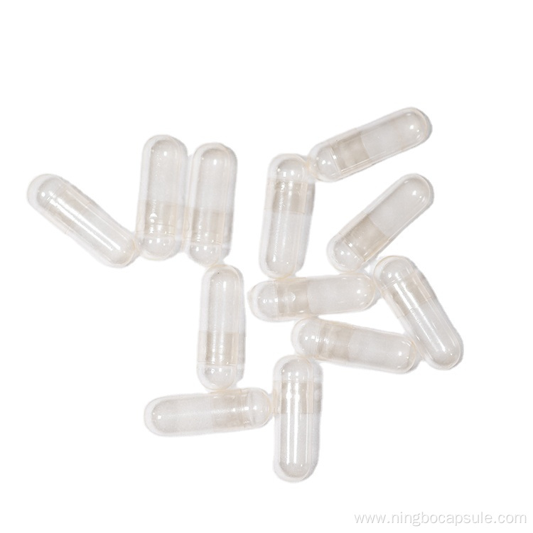 HPMC 0# 1# 2# Vegetable Transparent Capsules