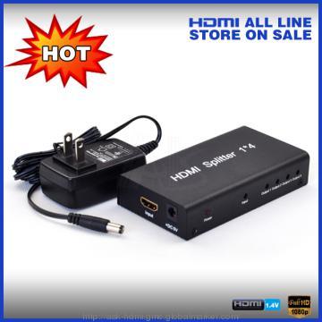 MINI HDMI Splitter 1X4 Support 3D HDTV