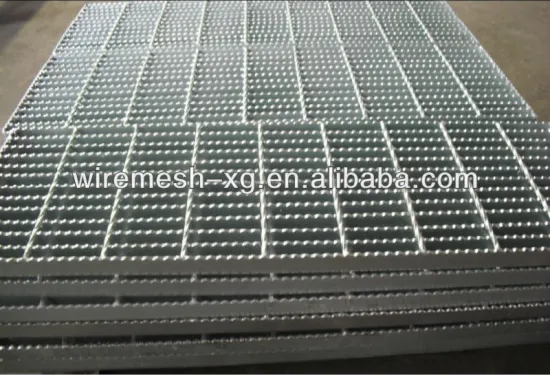 hot dip galvanized steel grating / metal grating panel sidewalk drain grate