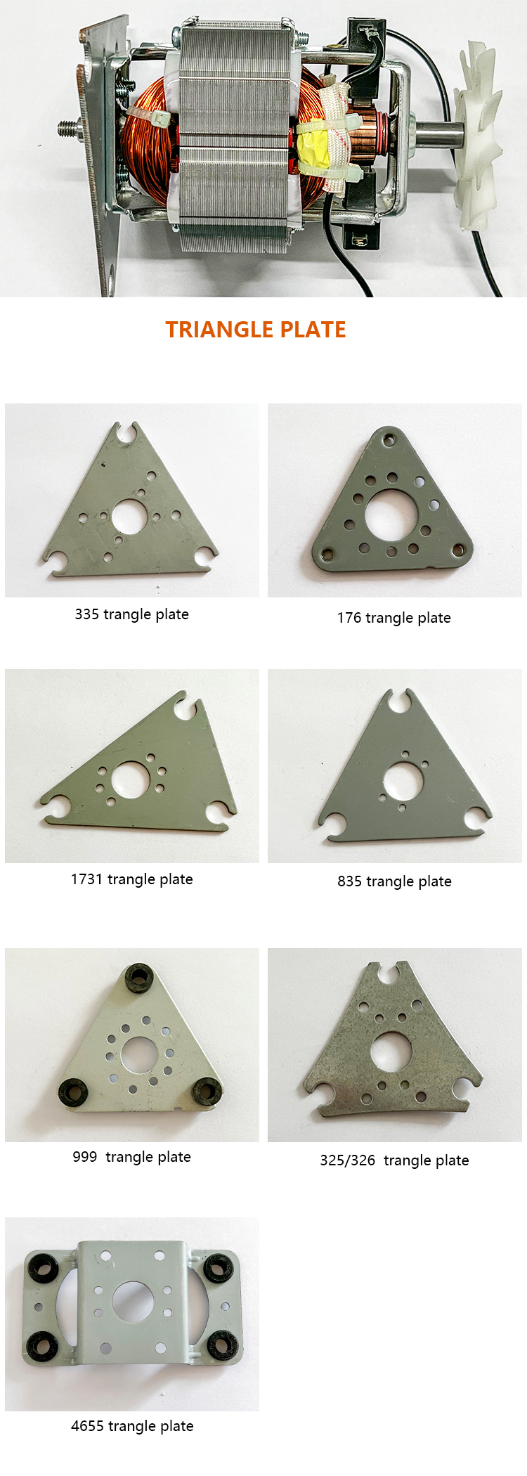 Triangle-plate