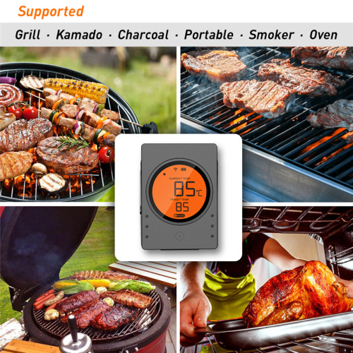 Smart Bluetooth grill thermometer Wireless BBQ Meat Thermometer