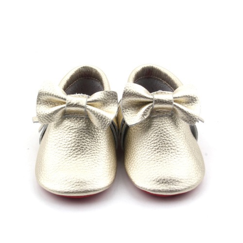 Bowknot bebé recién nacido unisex mocasines al por mayor