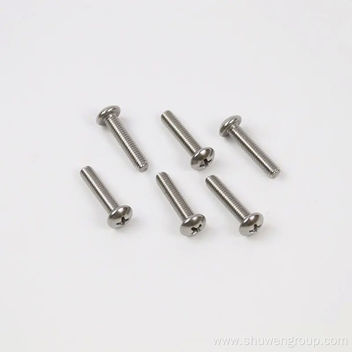 Stainless Steel Pan Head Phillips Machine Screw