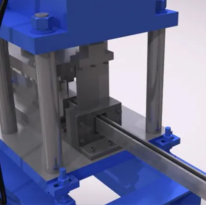 41x41 unistrut metal framing roll forming machine