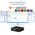 Komputer desktop pc mini dengan kipas penyejuk