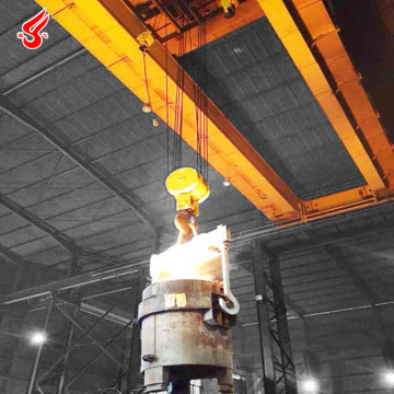 50-200 Ton Heavy Duty QDY Overhead Crane for Steel Ladle Lifting in Steel Mills