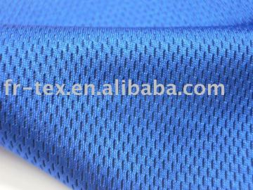 yarn dyed bird eye polyester fabric