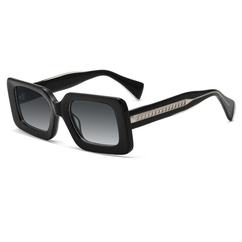 Small Square Acetate Sunglasses
