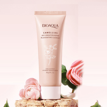 BIOAOUA Camellia Facial Cleanser - Deep Cleansing and Moisturizing Face Wash