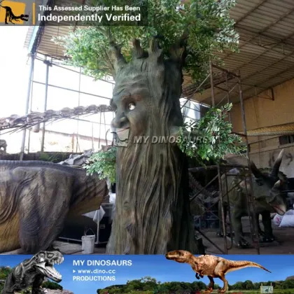 MY Dino-O23 Christmas animatronic fairy tale talking tree