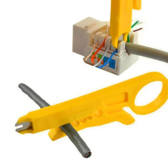Portable Wire Stripper Knife Mini Crimper Pliers Crimping Tool Cable Stripping Wire Cutter Multi Tools Cut Line Pocket Supplies