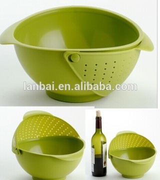 2014 new design Multifunction Drain rack /Plastic basket wash dish drop