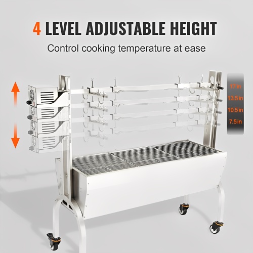 เตาย่างถ่านแบบตั้งโต๊ะแบบ Heavy Duty พร้อมส้อม