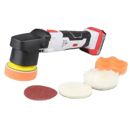 12V Rechargeable Random Orbital/Dual Action Polisher Car Polishers 75mm