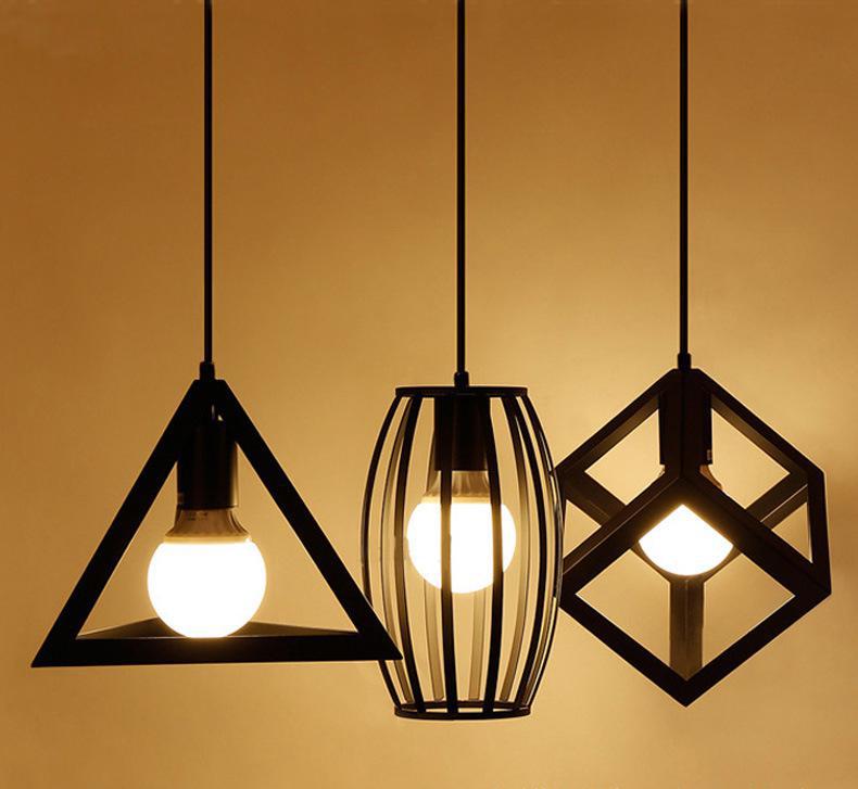 Black interior lighting fixture
