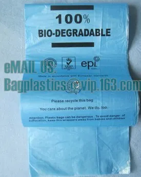 Eco friendly cornstarch, compostable bags disposable bags, compostable biodegradable shopping bag