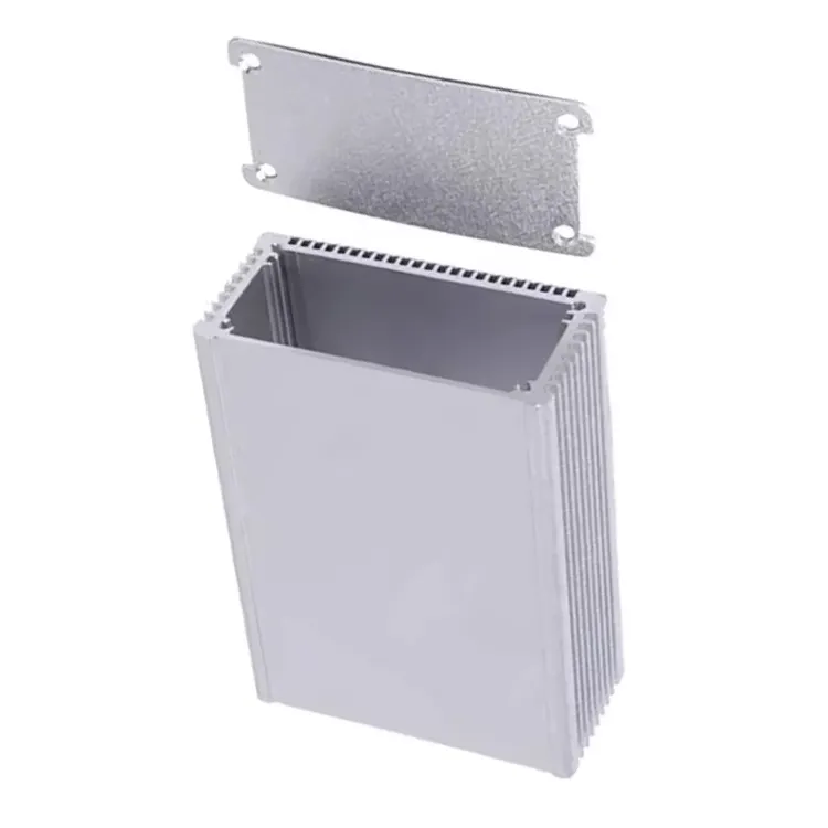 CNC Machining Anodized Aluminum Extrusion Heat Sink Profile
