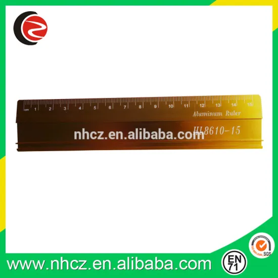 High quality 15cm Aluminium straight ruler