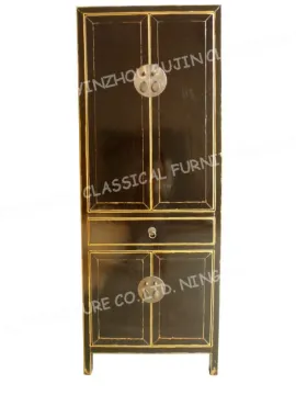 ASIAN BEDROOM LIVING FURNITURE WOOD WARDROBE STORAGE CABINET