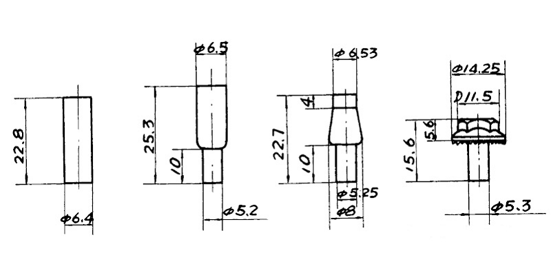 Collection of Hexagon Small Flange Bolt Cold Heading Processes
