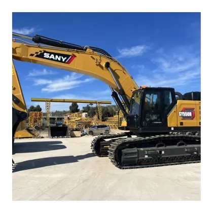 Famous Brand 55 Ton Hydraulic Crawler Excavator SY550H for Earth Moving
