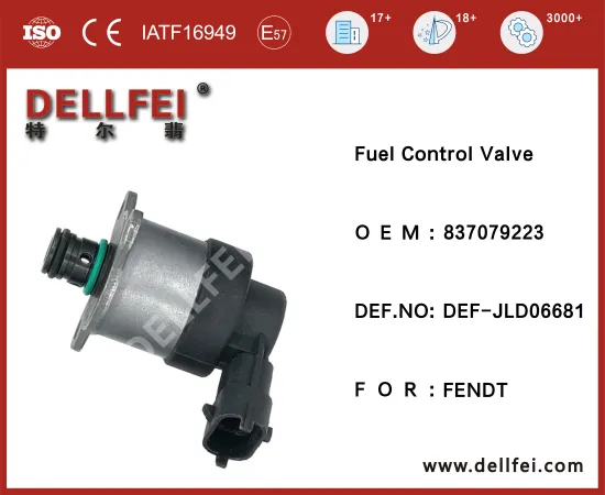 FENDT Auto ports Fuel metering valve 837079223