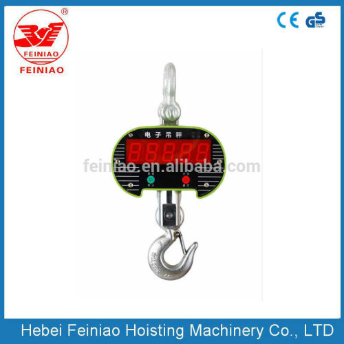 manual digital ocs crane hanging weighing scale