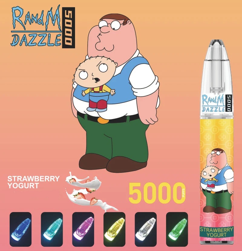 Randm Dazzle 5000 vape يمكن التخلص منها