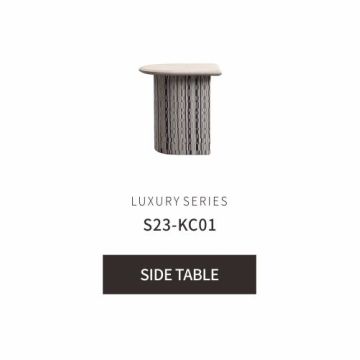 Mesa auxiliar para la mesa de conversación del sofá