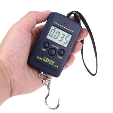 Portable 40kg/10g Digital Hanging Fishing Scale