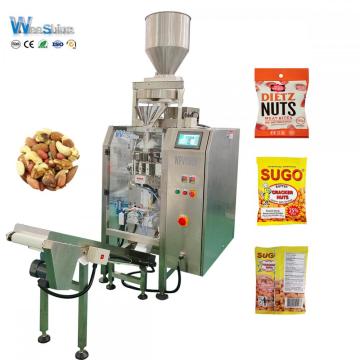 Automatic pine nuts snacks weighing and packing machine