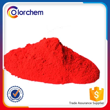 Pigment red 112 for latex paint