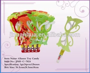 glasses toy candy