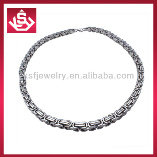 Cool stainless steel men necklaces cuban link chain necklace wholesale