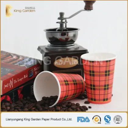 180 ml Single Wall Scotty Printing Hot Coffee Cup to Netherland