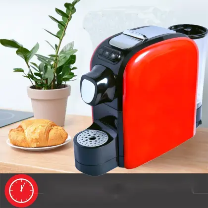 Delicious Cup Capsule Coffee Machine: Hot Brewing Capacity with Cook Sense Technology and Ember Cooking Function