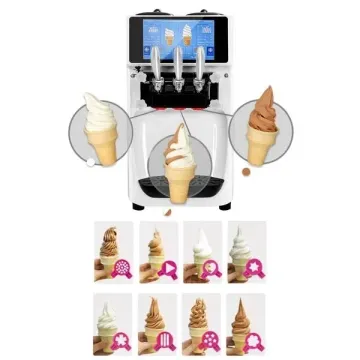 Space Soft Serve Ice Cream Machine Frozen Yogurt Machine with ETL CE
