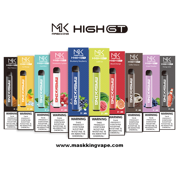 Maskking High2.0 12 Flavours Nic Salt ที่เติม Vape ไว้ล่วงหน้า