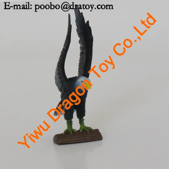 plastic bird toys garden decoration