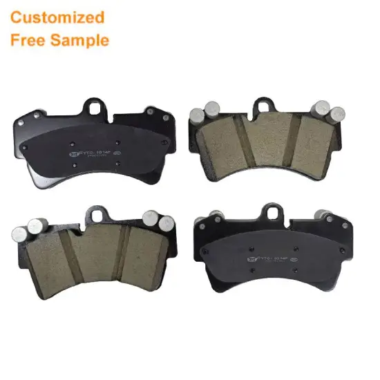 OE Number 7L0 698 151 E Ceramic Semi-Metallic Brake Pads for 2017 Audi Q7