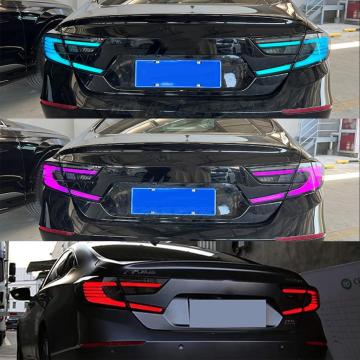 Hcmotionz RGB lideró las luces traseras para Honda Accord 2018-2023