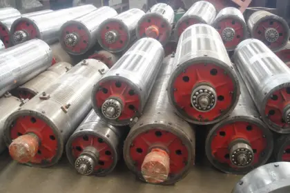 Rope winding drum workshop use for crane